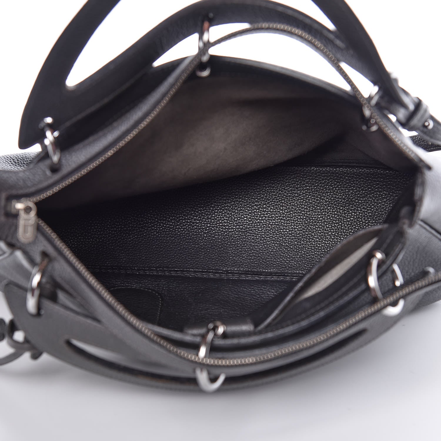 Delvaux Calfskin Shoulder Bag Black 8 of 22