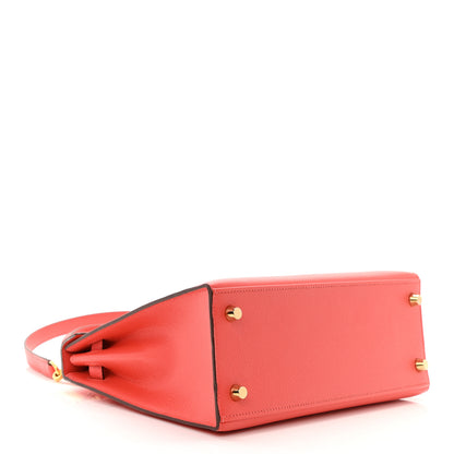 Hermes Epsom Kelly Sellier 25 Rose Jaipur 4 of 16