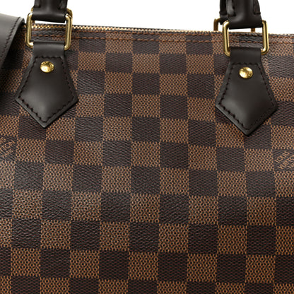Louis Vuitton Damier Ebene Speedy Bandouliere 30 9 of 11
