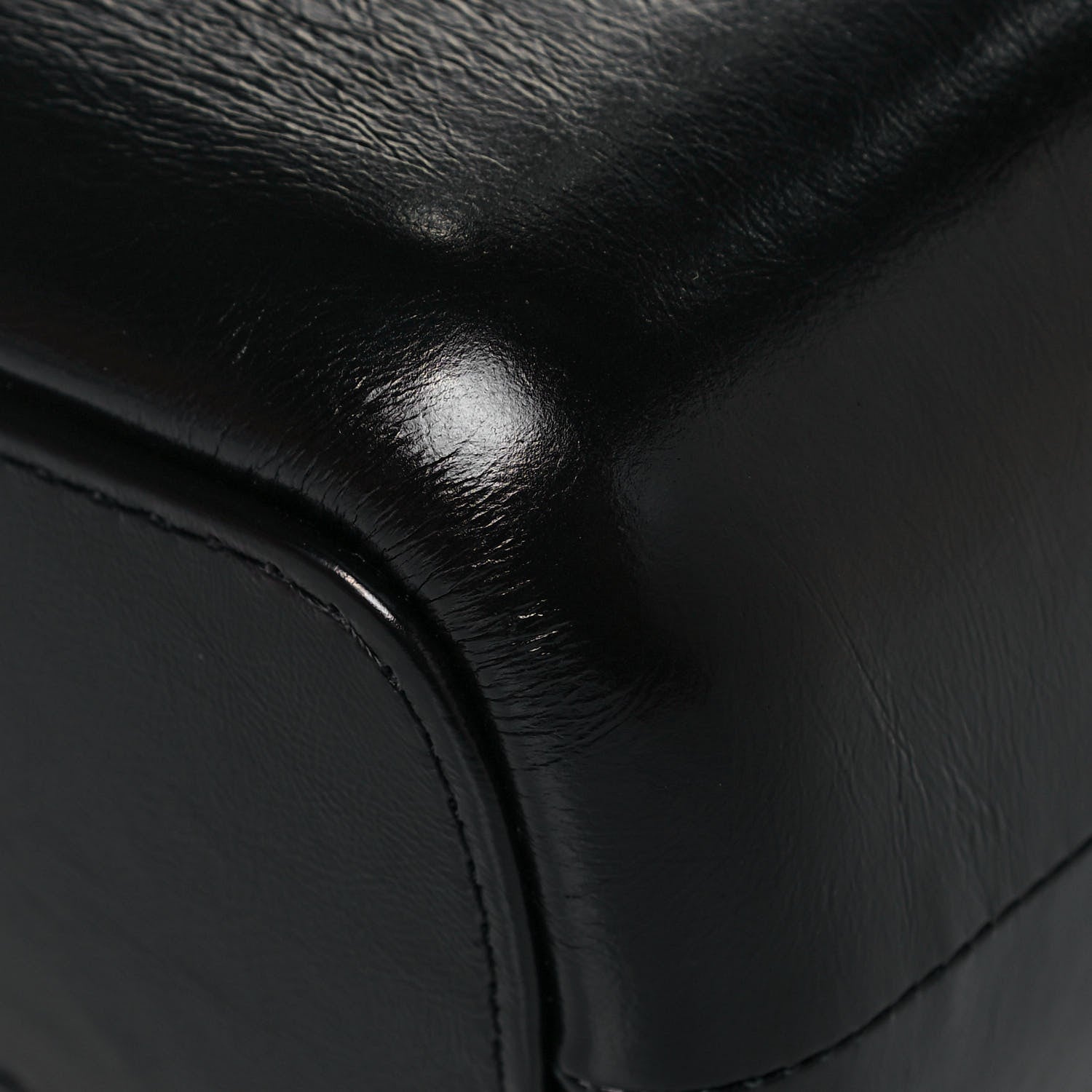 Chanel Aged Calfskin Quilted Medium Gabrielle Hobo Black 10 of 13