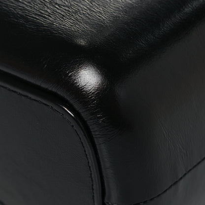 Chanel Aged Calfskin Quilted Medium Gabrielle Hobo Black 10 of 13