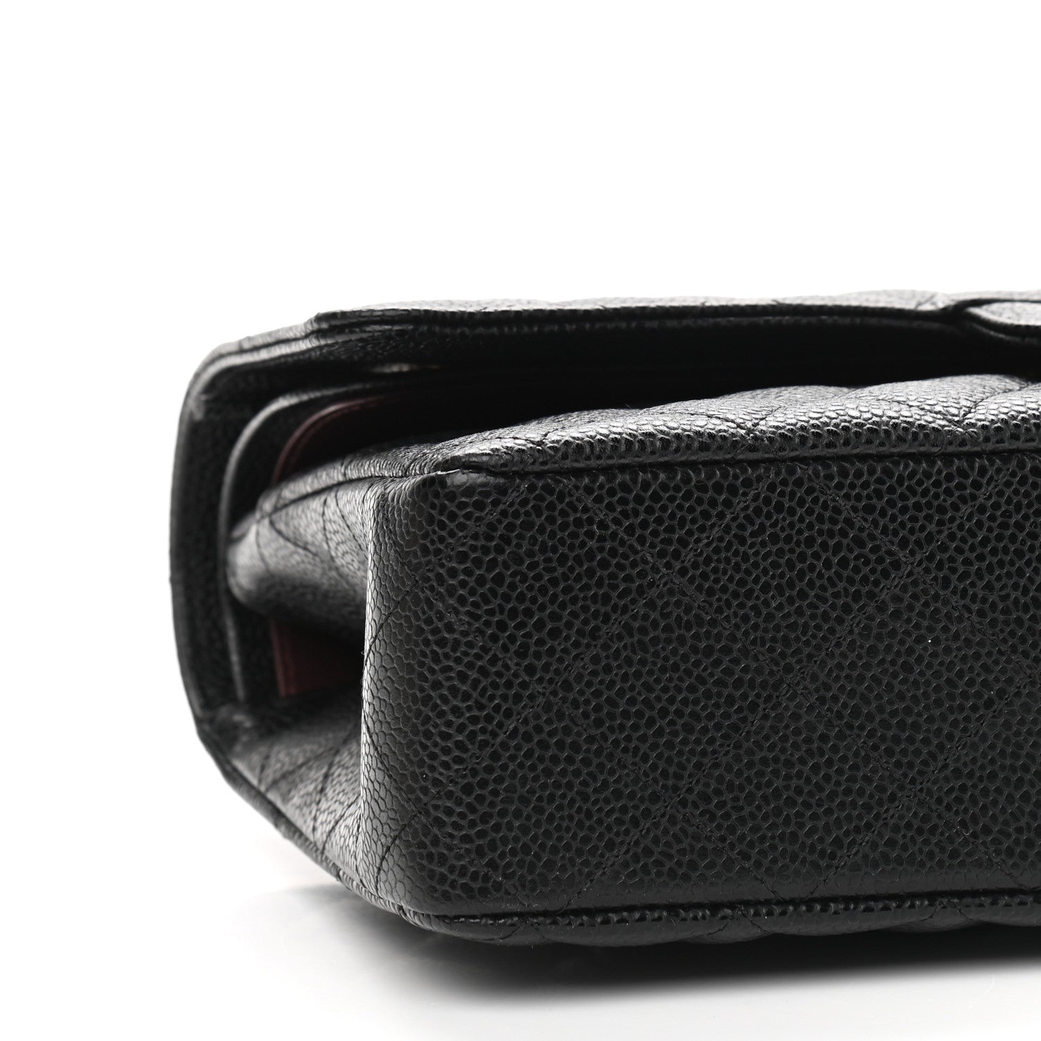 Chanel Caviar Quilted Medium Double Flap Black 8 of 9