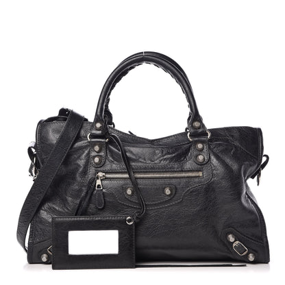 Balenciaga Agneau Giant 12 Silver Hardware City Black 1 of 17