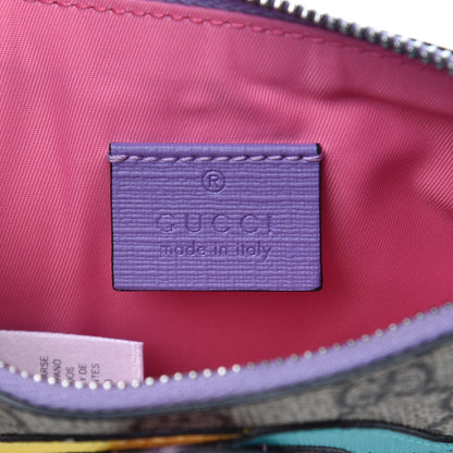 Gucci GG Supreme Monogram Kid's Unicorn Zip Pouch Multicolor 6 of 9