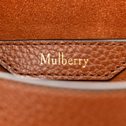 Mulberry Small Classic Grain Calfskin Amberley Satchel Oak 6 of 13
