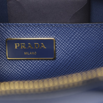 Prada Saffiano Cuir Bauletto Bluette 6 of 10