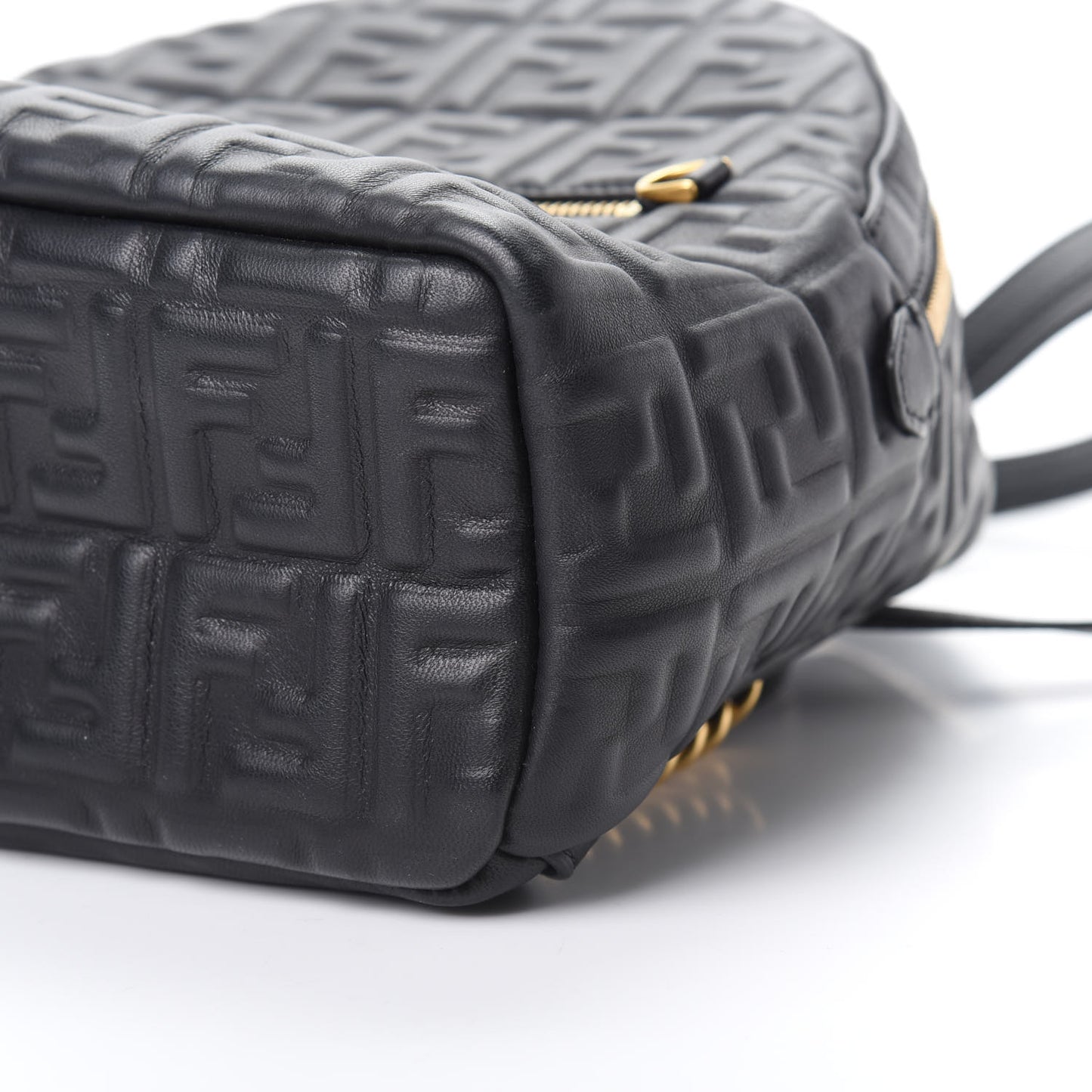 Nappa FF 1974 Embossed Mini Backpack Black