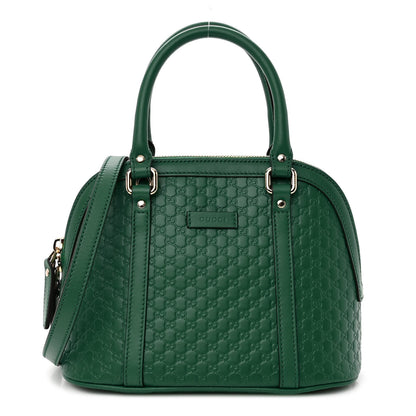 Gucci Soft Microguccissima Mini Dome Bag Emerald 1 of 9