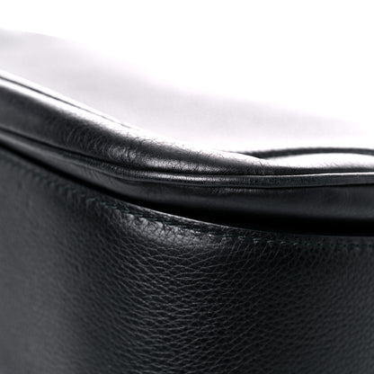 Gucci Calfskin Large New Bamboo Top Handle Bag Black 11 of 20
