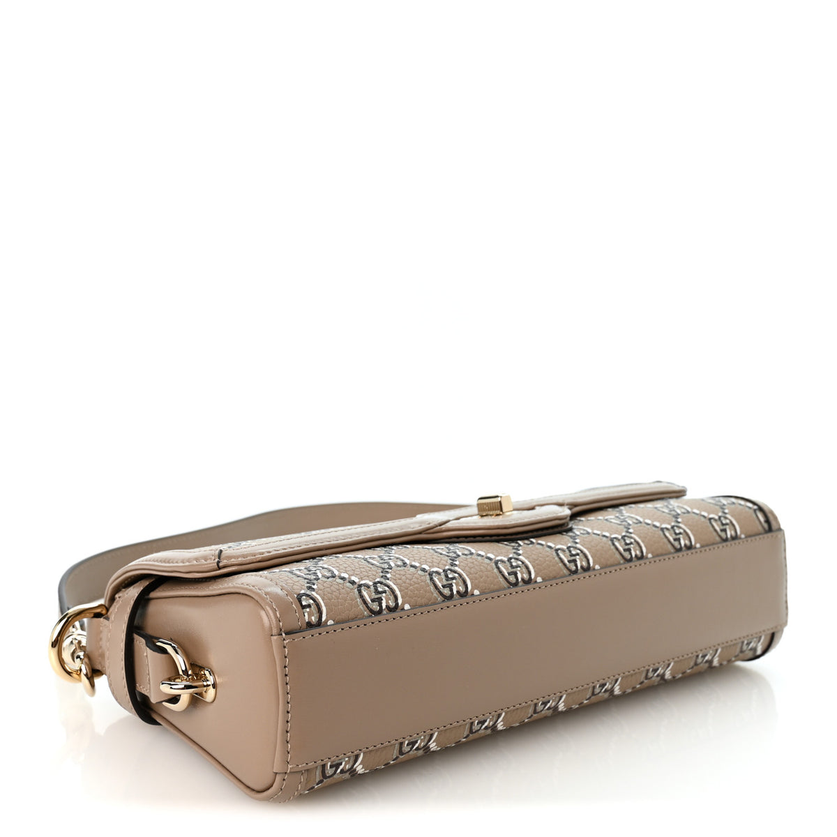 Gucci GG Shadow Monogram Small Luce Shoulder Bag Beige 4 of 10