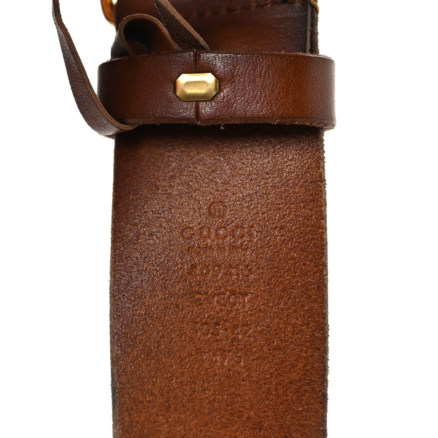 Cuoio Toscano Double G 105 42 Cuir