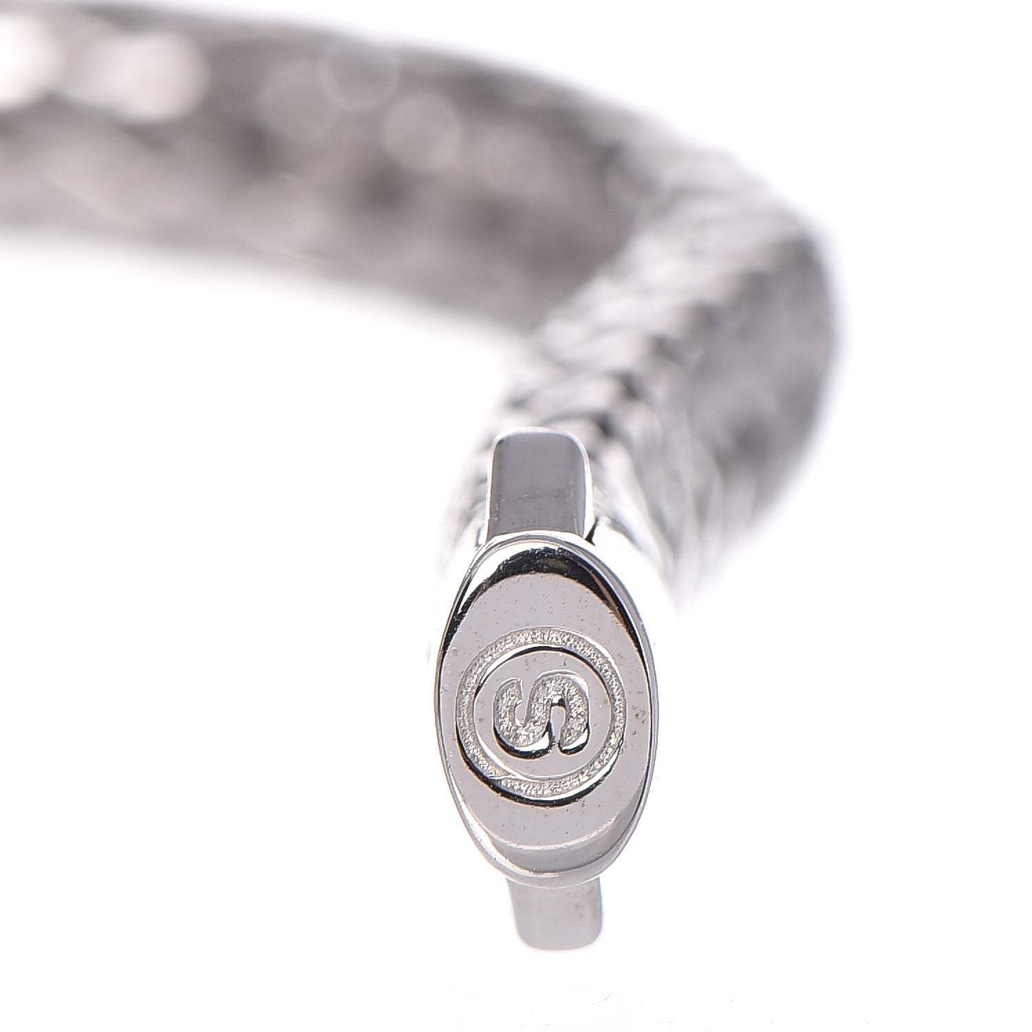 John Hardy Sterling Silver Blue Sapphire 7.5mm Classic Chain Lava Bracelet S 5 of 6