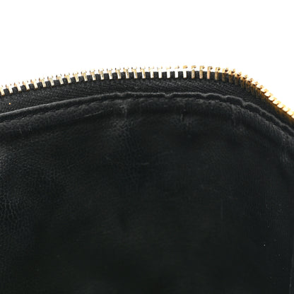 Chanel Caviar Vanity Cosmetic Case Black 14 of 15