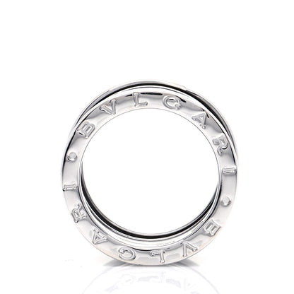 Bulgari 18K White Gold B.Zero1 Four-Band Ring 52 6 5 of 6