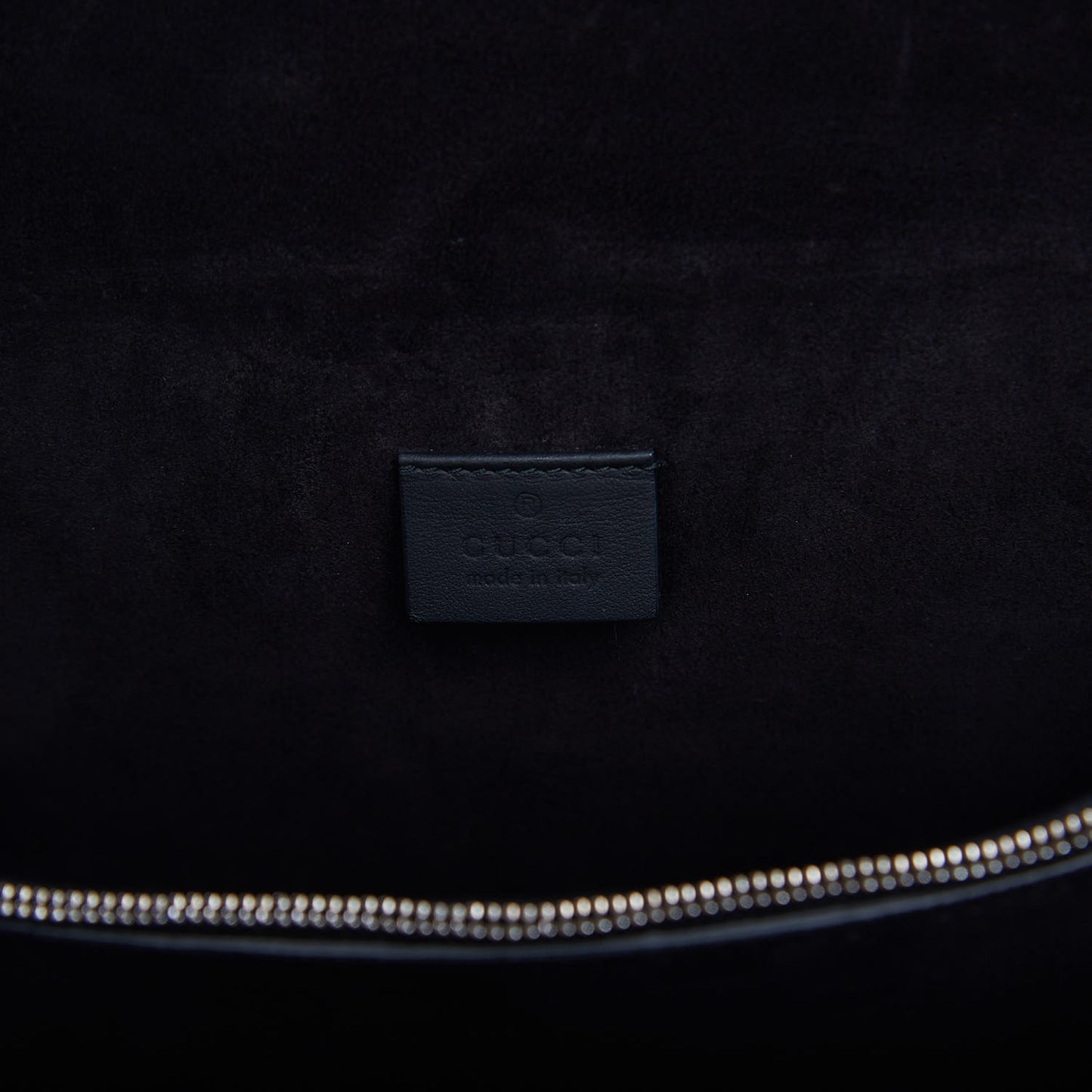 GG Supreme Monogram Medium Dionysus Shoulder Bag Black