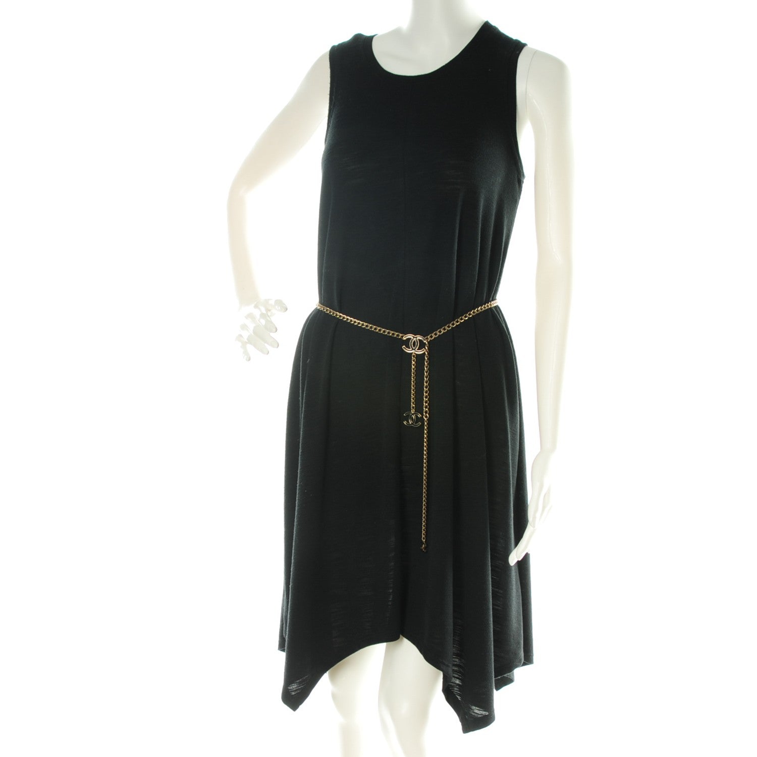 Chanel Enamel CC Ceinture Fantai Adjustable Belt Gold Black 2 of 4