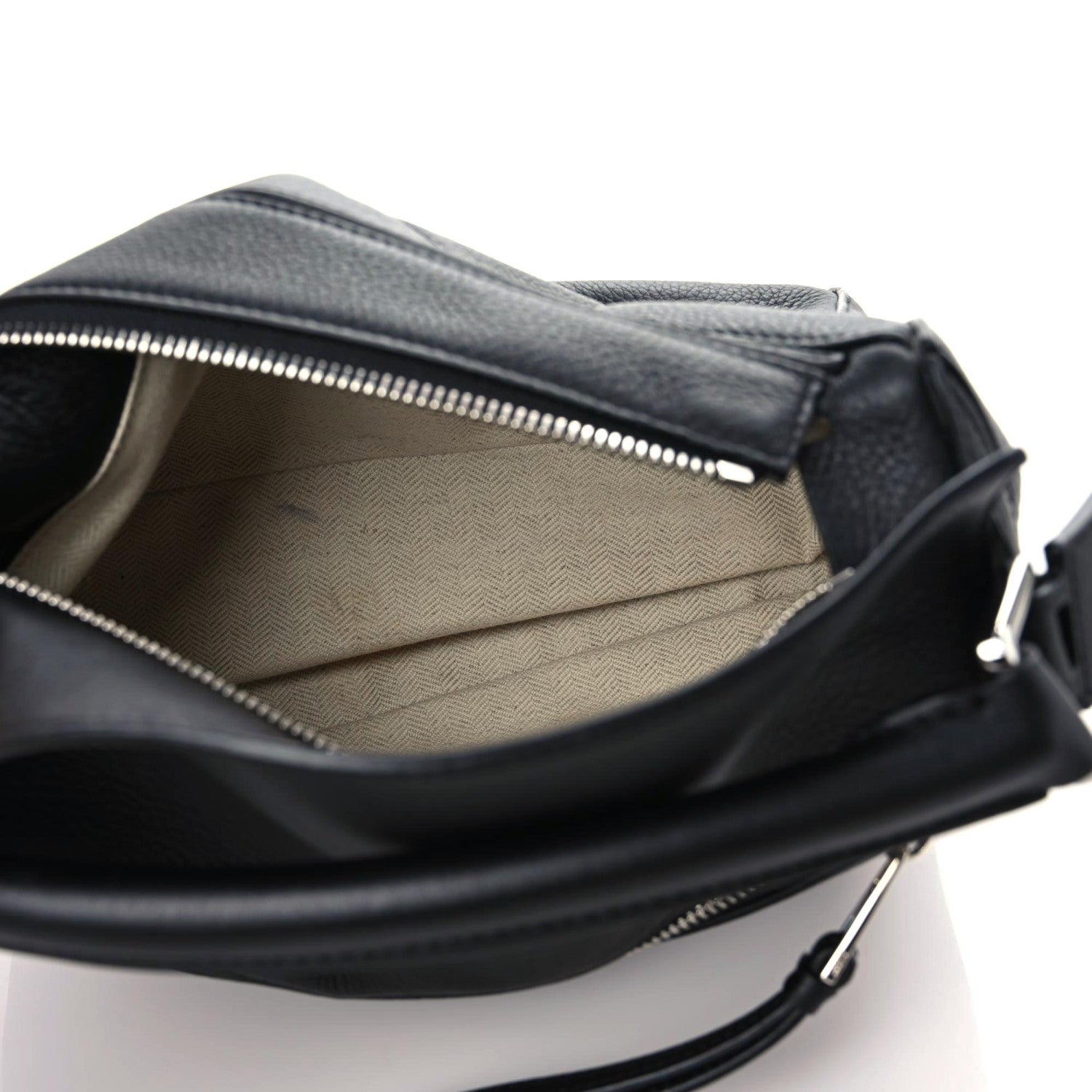 Loewe Calfskin Small Puzzle Bag Black 13 of 18