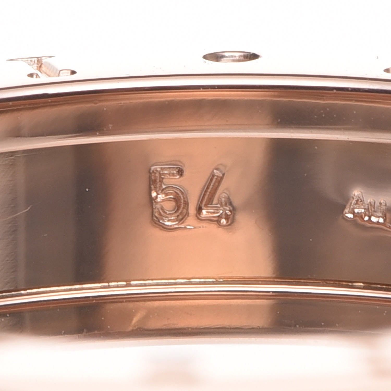 Bulgari 18K Rose Gold B.Zero1 Ring 54 6.75 4 of 9