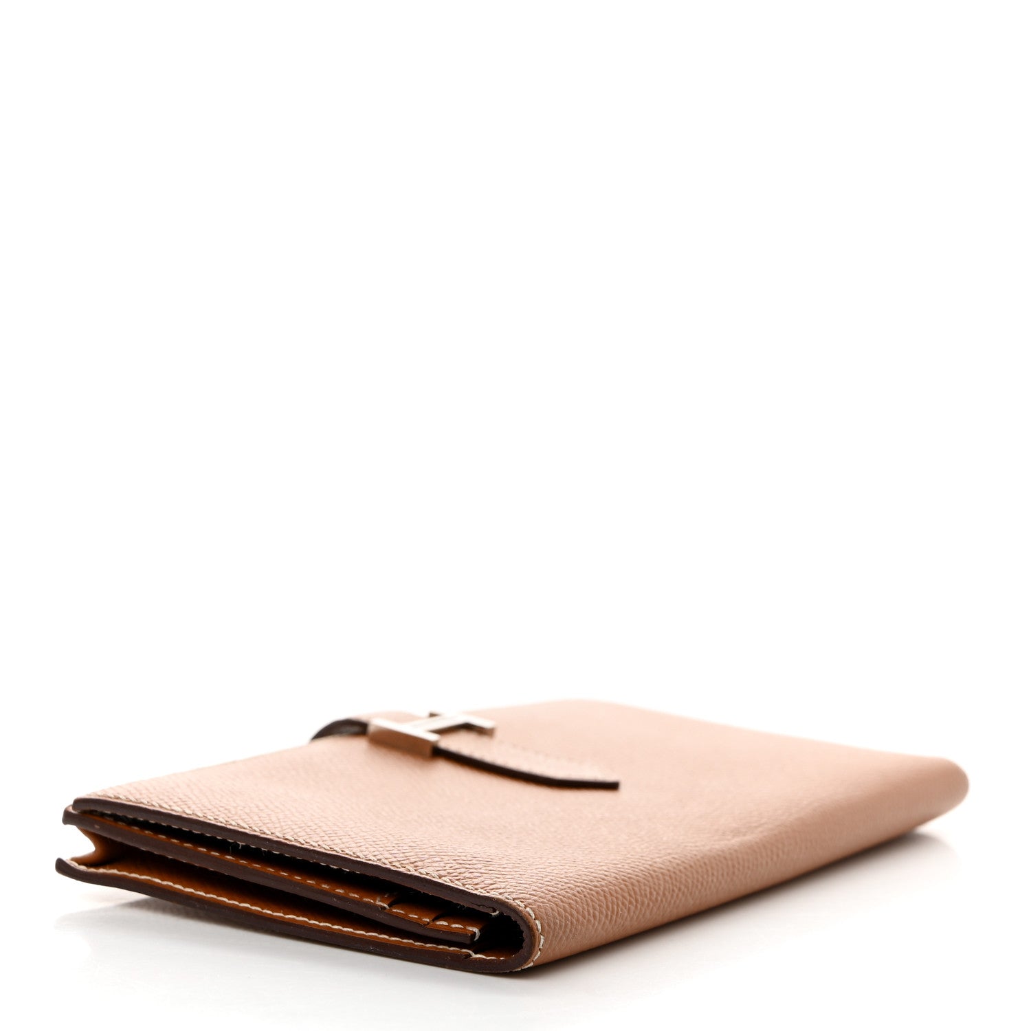 Hermes Epsom Bearn Gusset Wallet Gold 4 of 9