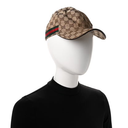 Gucci Monogram Web Baseball Hat L Beige Cocoa 2 of 9