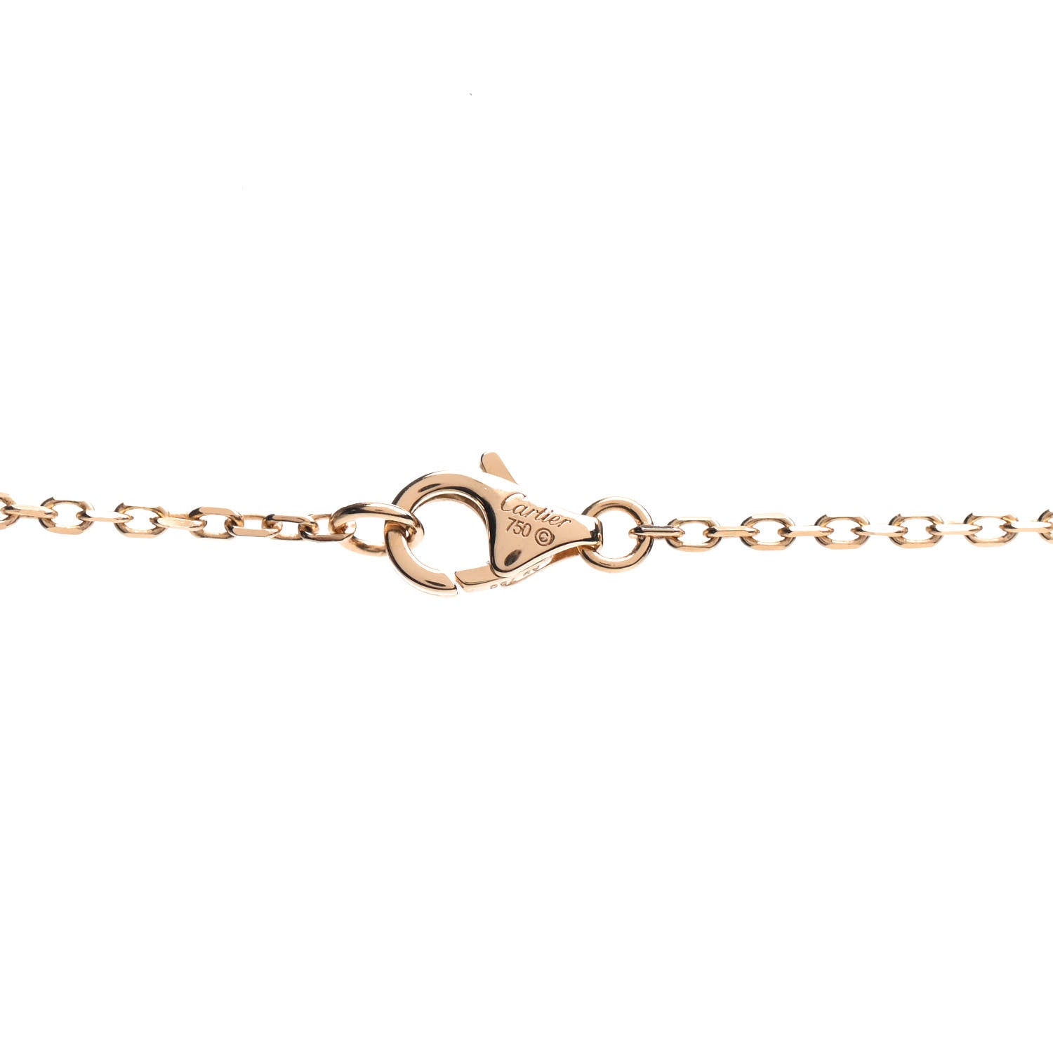 Cartier 18K Yellow Gold LOVE Long Station Necklace 4 of 4