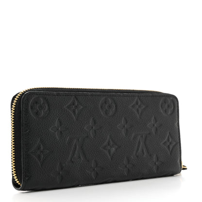Louis Vuitton Empreinte Clemence Wallet Black 3 of 8