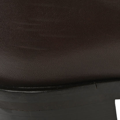 Gucci Calfskin Interlocking G Riding Boots 38 Brown 7 of 7