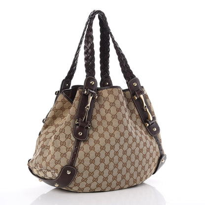Gucci Monogram Medium Pelham Shoulder Bag Dark Brown 3 of 8