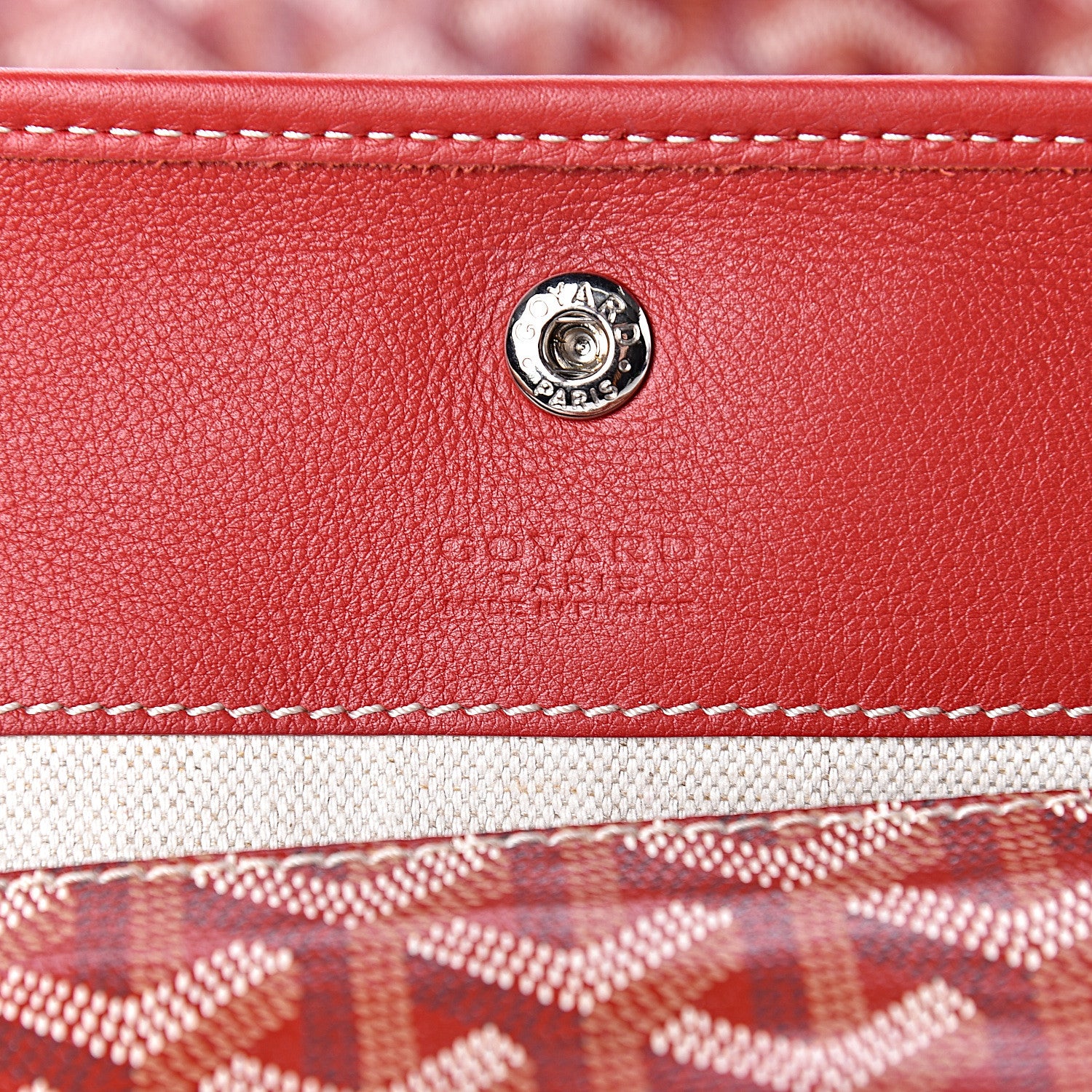 Goyard Goyardine Saint Louis PM Red 7 of 18