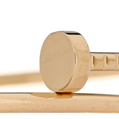 Cartier 18K Yellow Gold Small Juste Un Clou Bracelet 16 4 of 6
