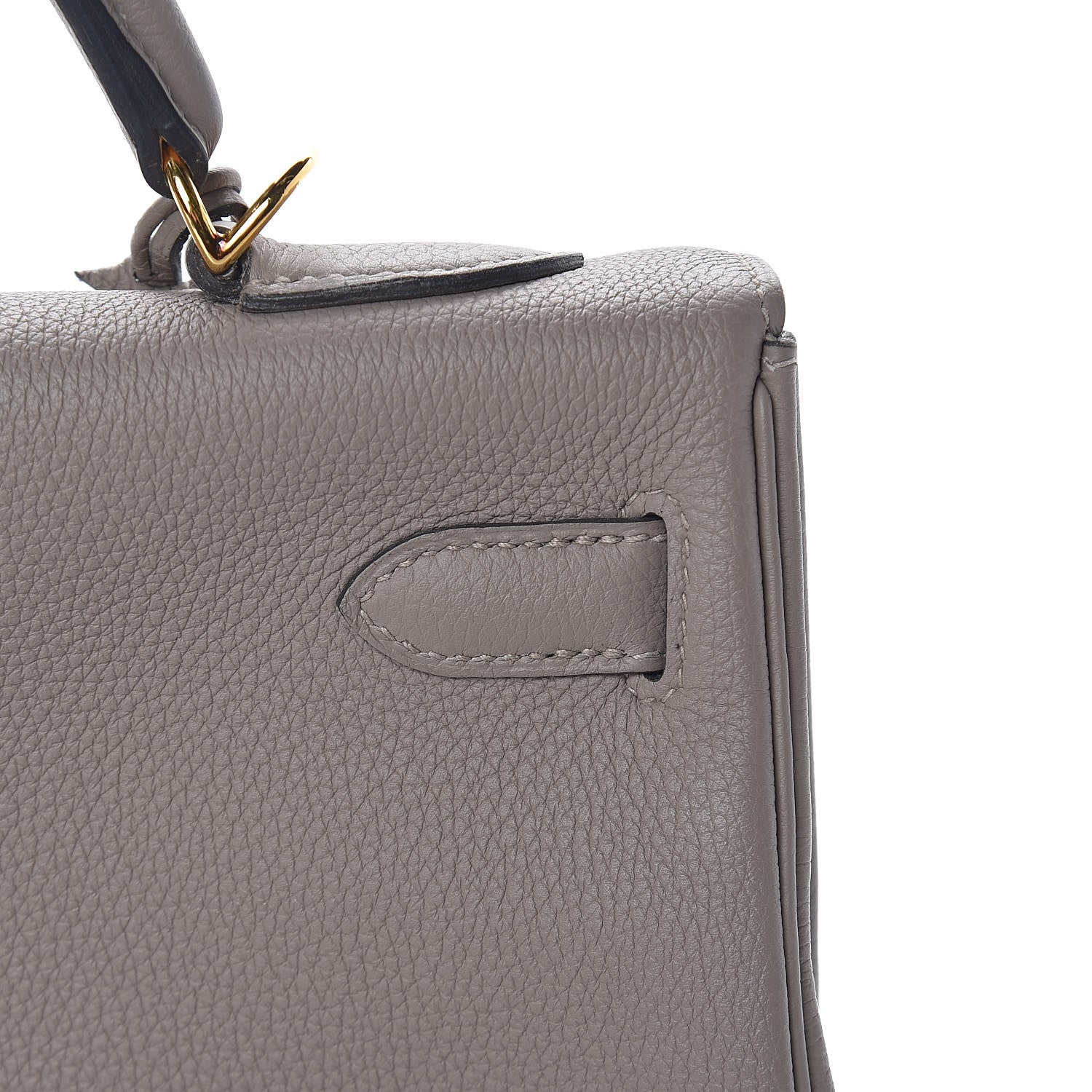 Hermes Togo Kelly Retourne 32 Gris Asphalte 11 of 48
