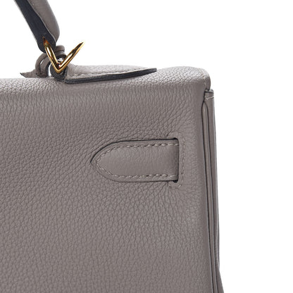Hermes Togo Kelly Retourne 32 Gris Asphalte 11 of 48