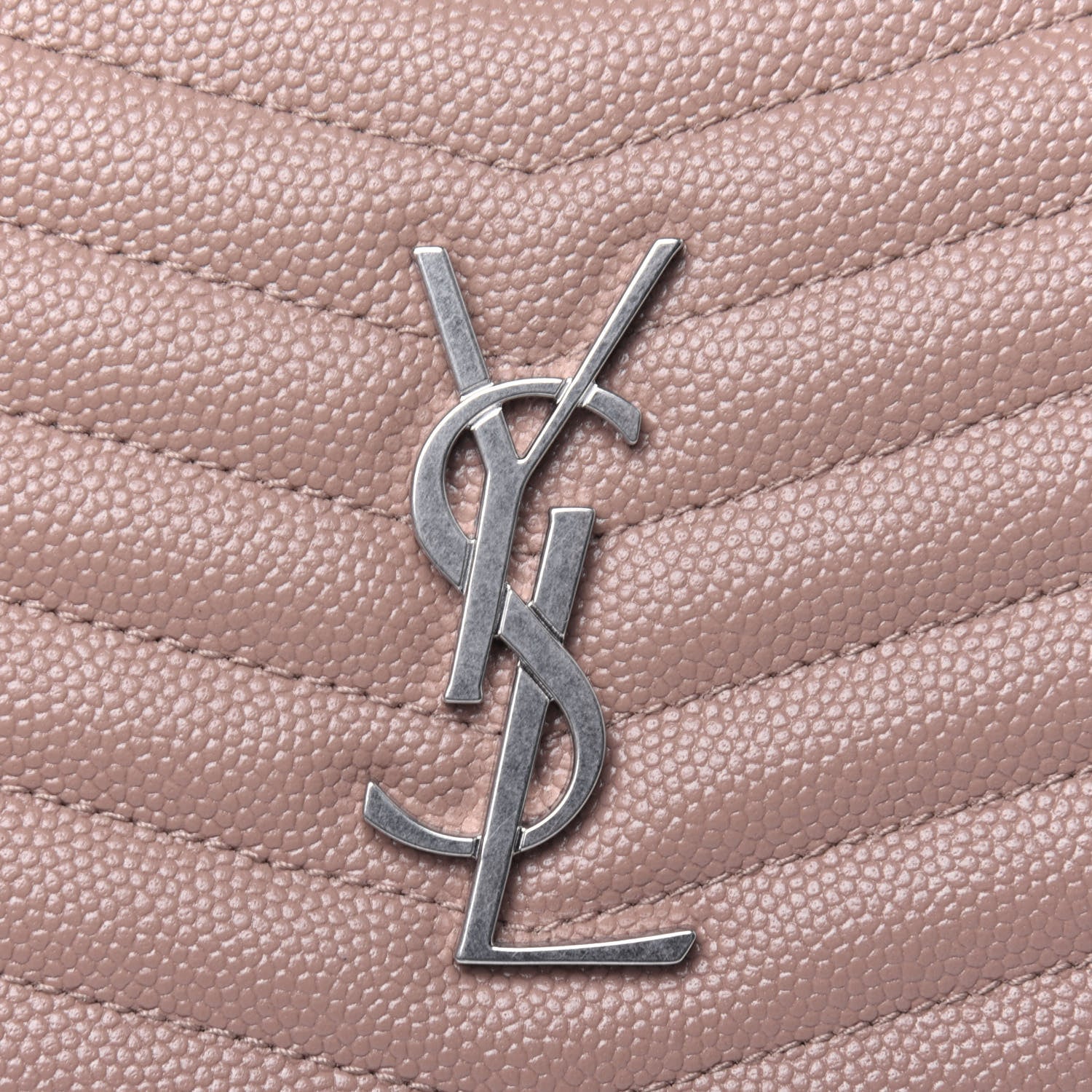 Saint Laurent Grain De Poudre Matelasse Monogram Mini Lou Camera Bag Gold Sand 12 of 12