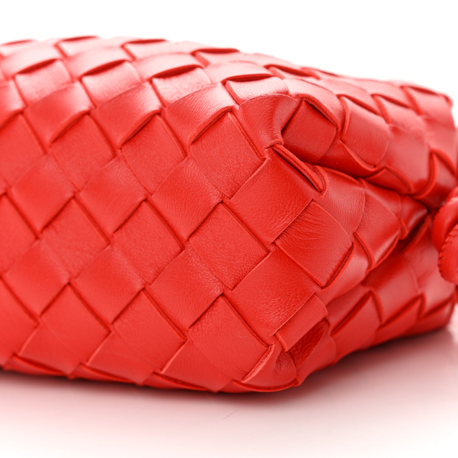 Bottega Veneta Nappa Intrecciato Mini Loop Camera Bag Apple Candy 9 of 9