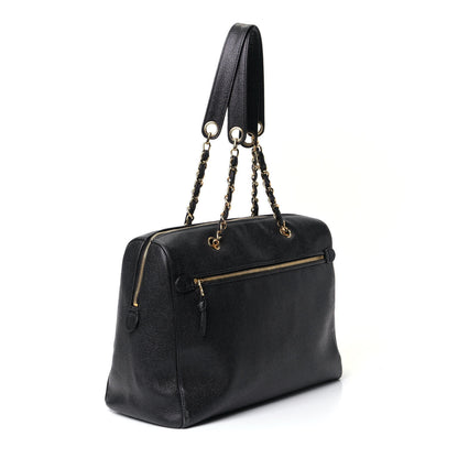 Chanel Caviar CC Timeless Tote Black 2 of 5