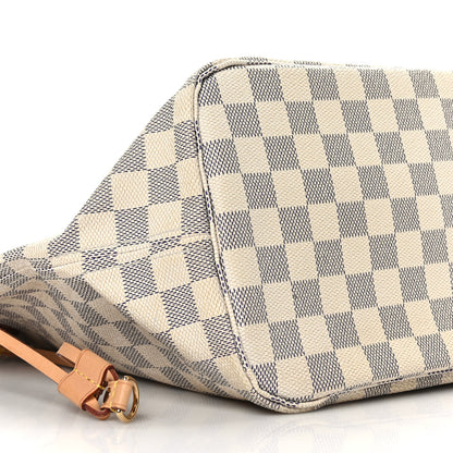 Louis Vuitton Damier Azur Neverfull MM 7 of 8