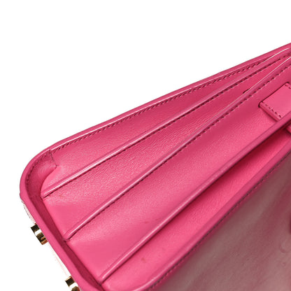 Saint Laurent Calfskin Nano Sac De Jour Lipstick Fuchsia 14 of 15