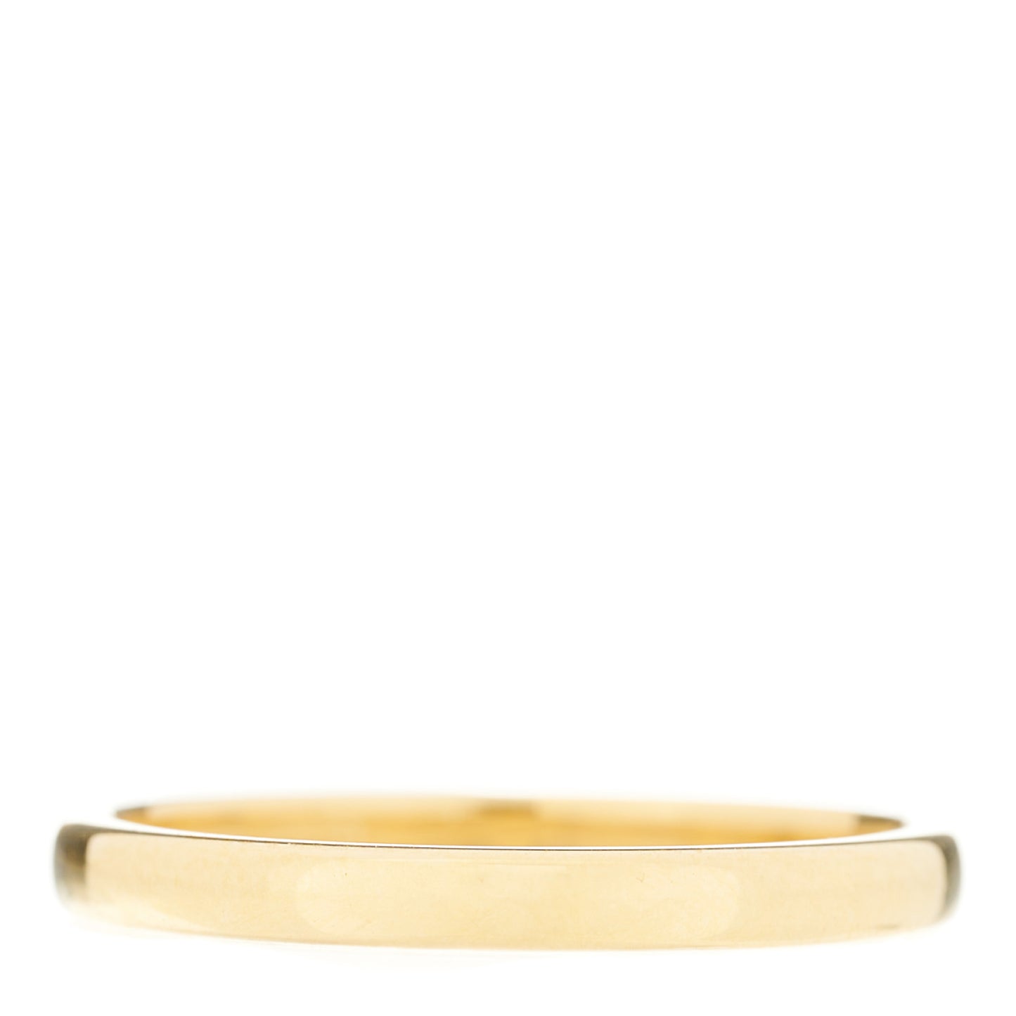 18K Yellow Gold 2.5mm Wedding Band Ring 61 9.5