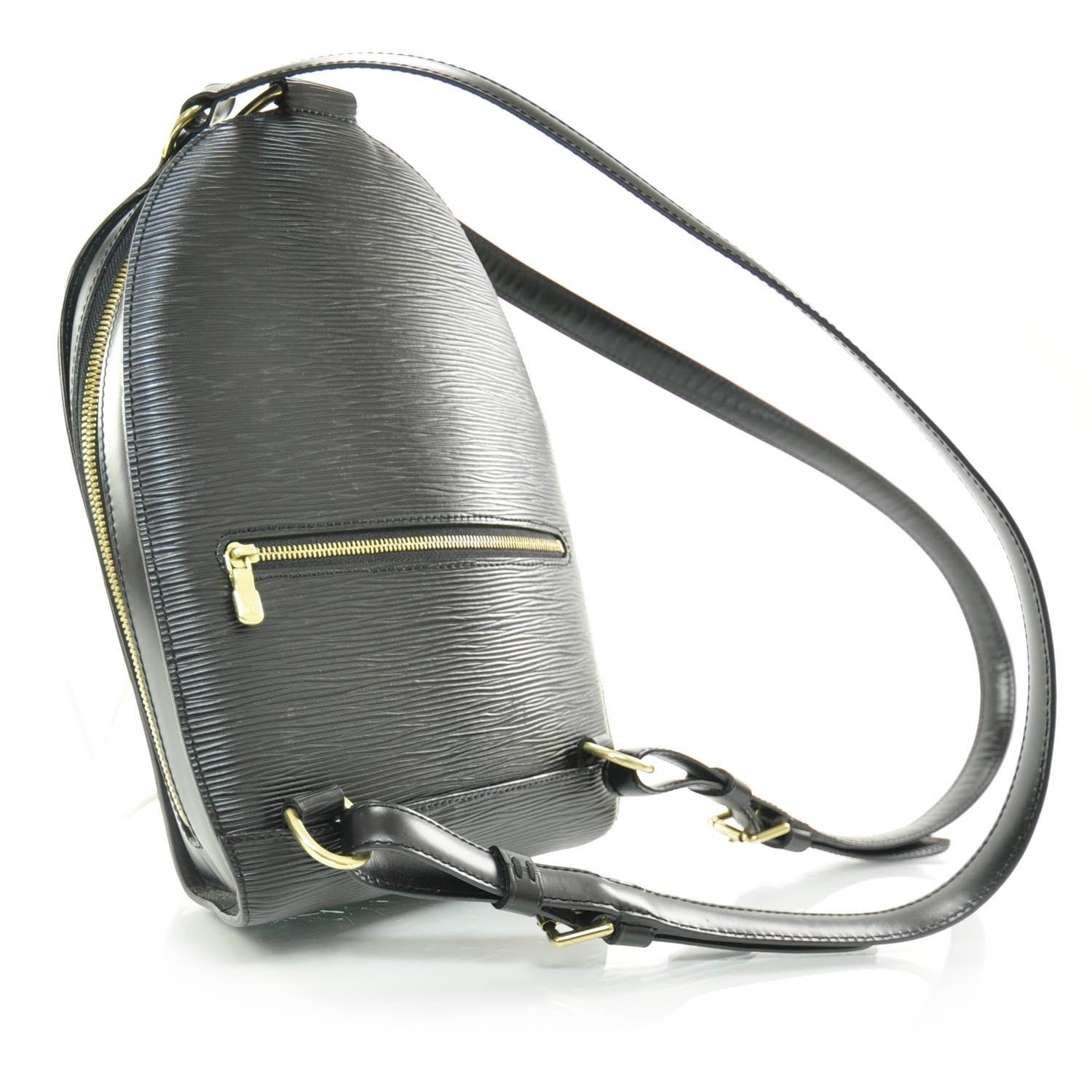 Louis Vuitton Epi Mabillon Backpack Black 3 of 8