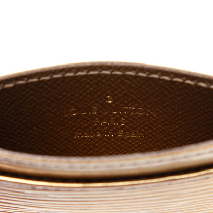 Louis Vuitton Epi Card Holder Gold 6 of 7