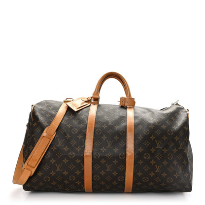 Louis Vuitton Monogram Keepall Bandouliere 55 1 of 11