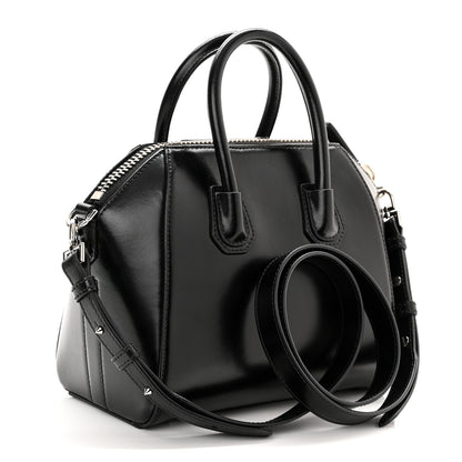 Givenchy Shiny Lord Calfskin Mini Antigona Black 3 of 10