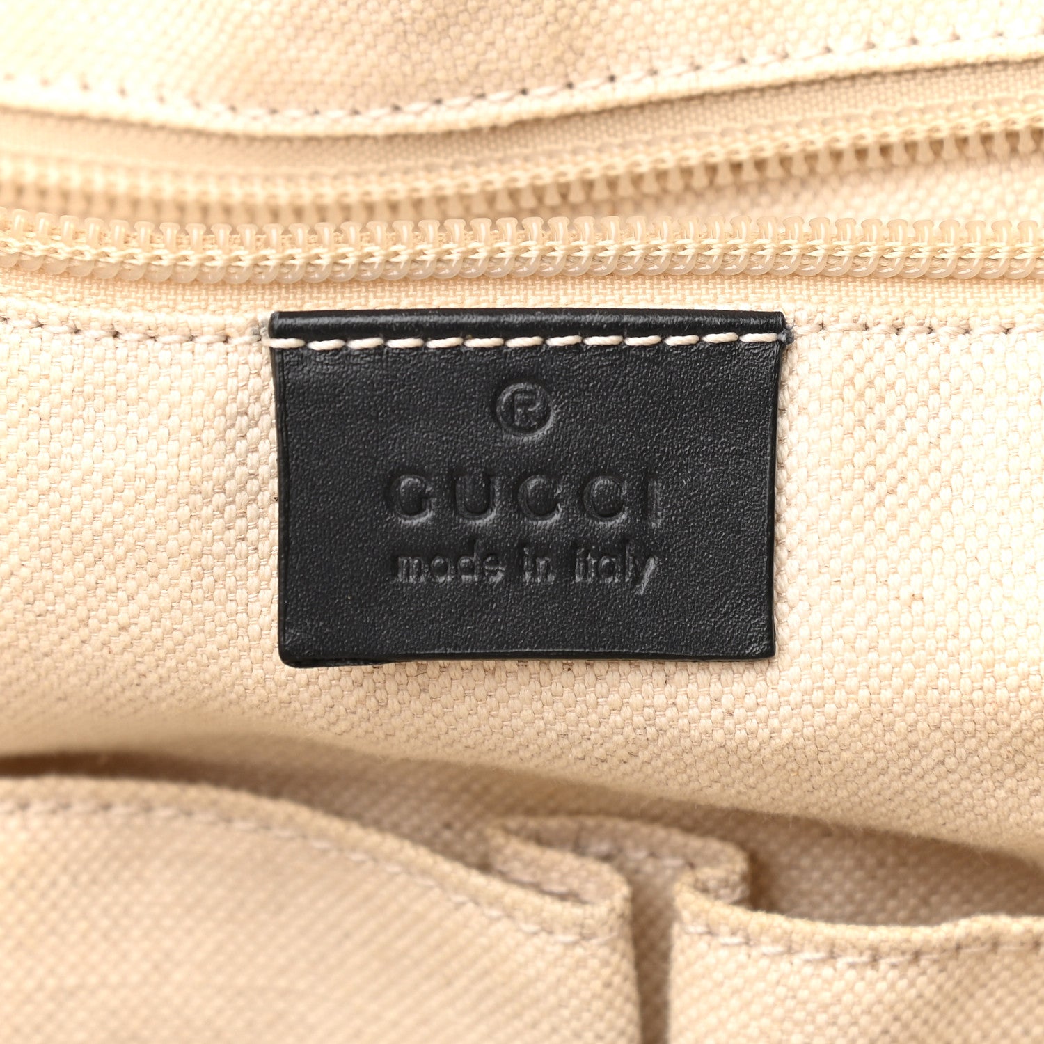 Gucci Nylon Horse Print Backpack Blue Red 6 of 12