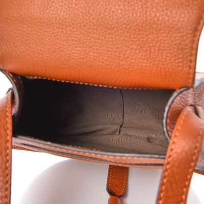 Chloe Calfskin Mini Marcie Round Crossbody Bag Tan 5 of 7