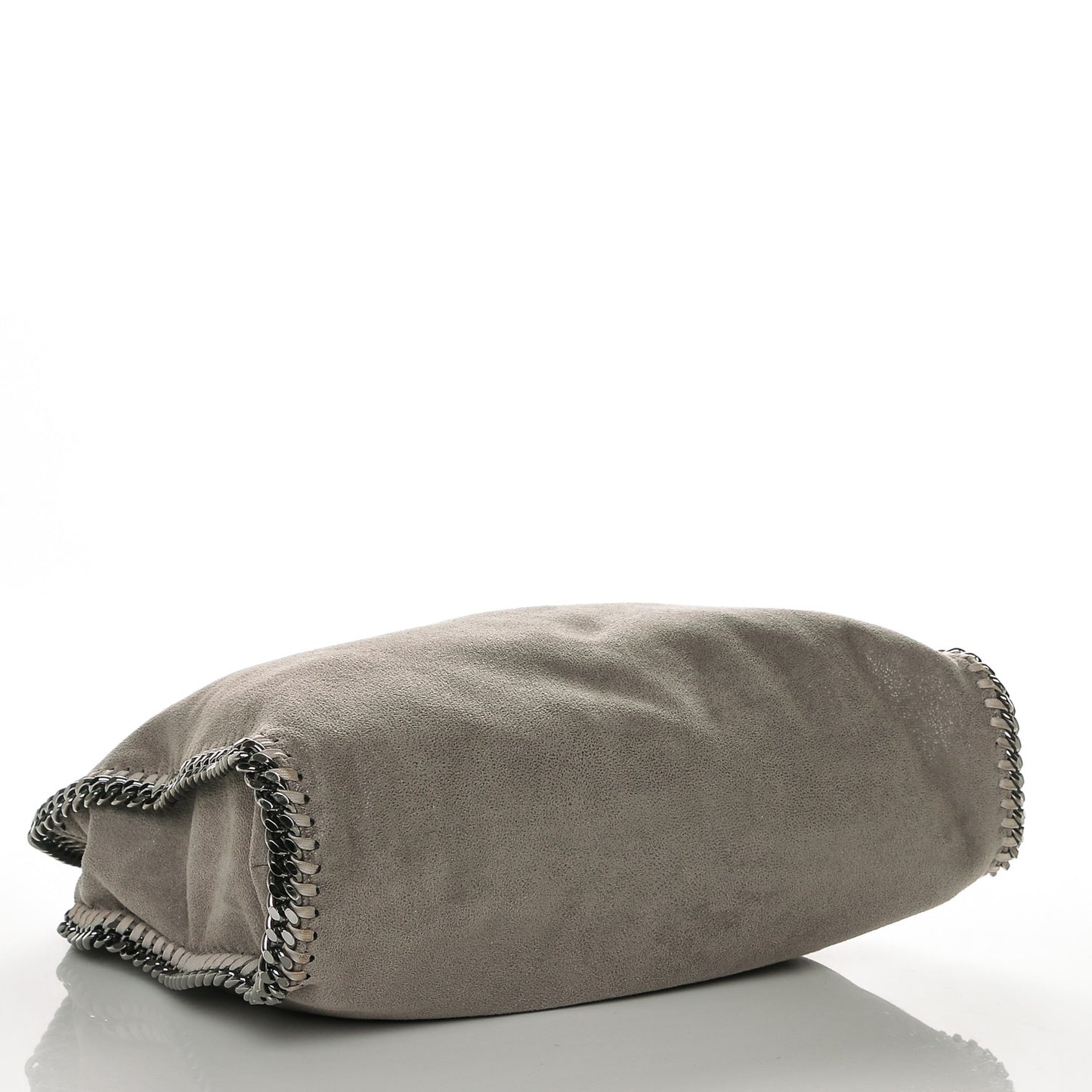 Shaggy Deer Small Falabella Tote Light Grey