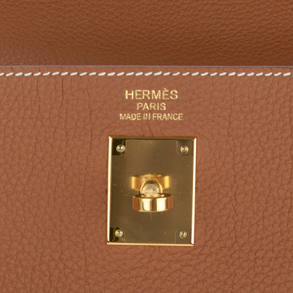 Hermes Togo Kelly Retourne 35 Gold 10 of 24