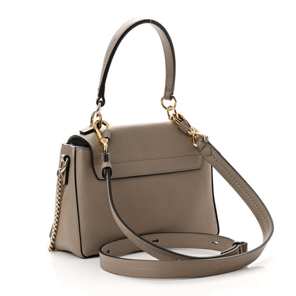 Chloe Calfskin Mini Faye Day Shoulder Bag Motty Grey 2 of 9