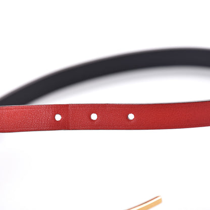 Hermes Swift Behapi Double Tour Bracelet T3 Rouge De Coeur Bleu Indigo 5 of 7