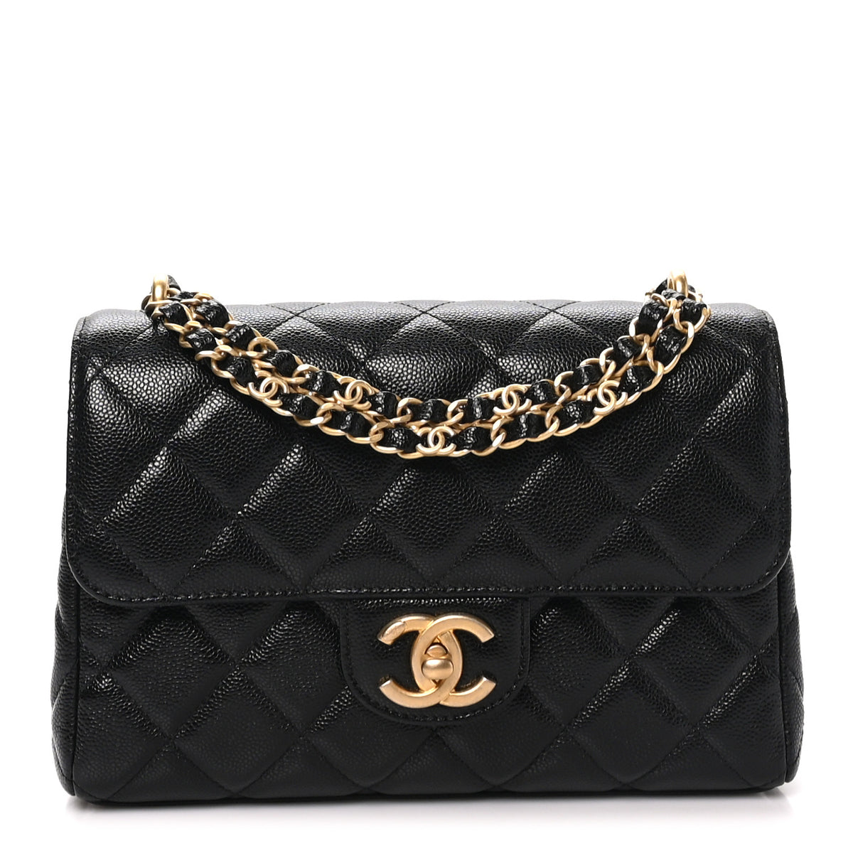 Chanel Caviar Quilted Small Coco First Flap Black 1 of 11