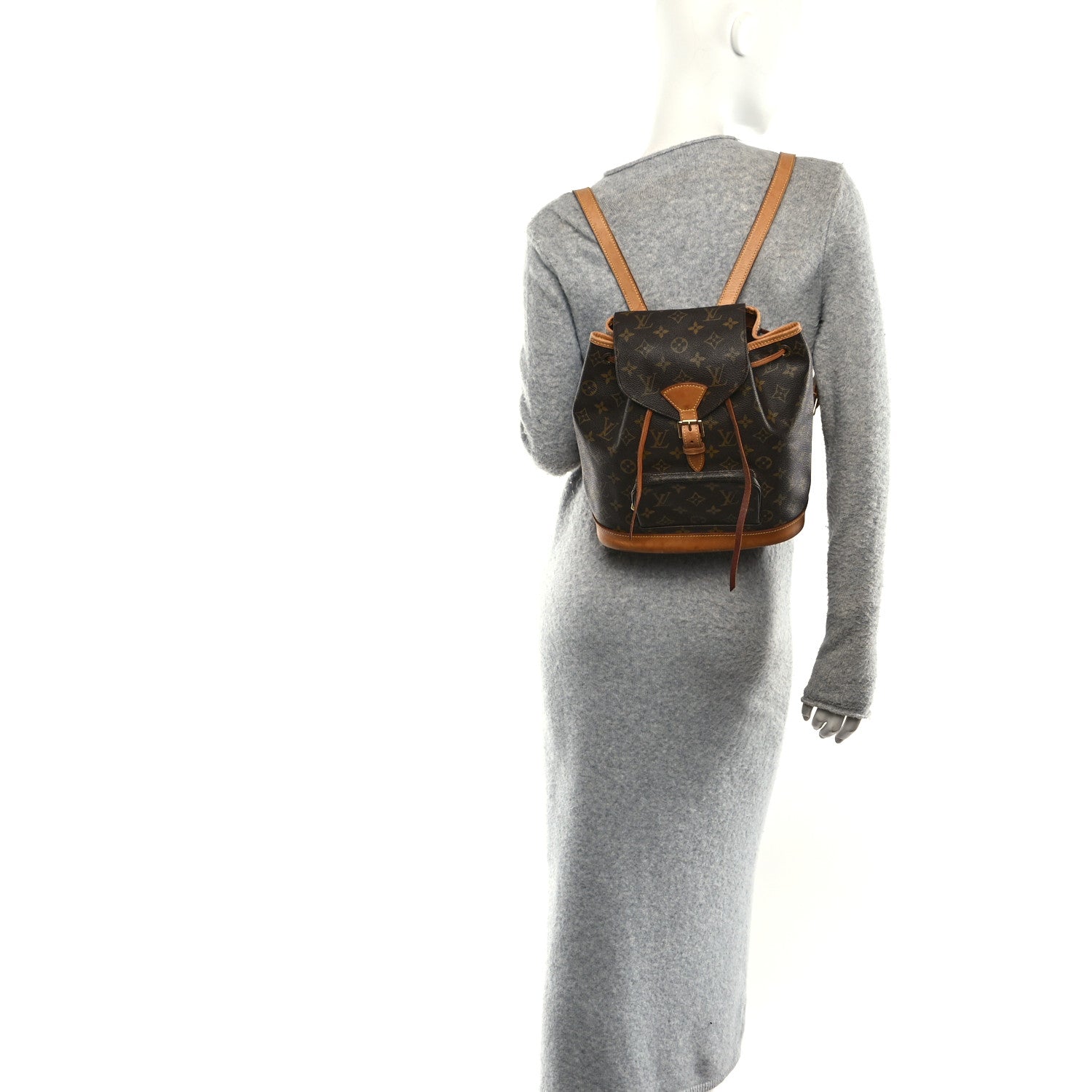Louis Vuitton Monogram Montsouris MM Backpack 2 of 9